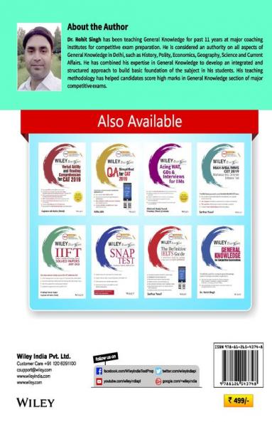 Wiley's ExamXpert GK and Issues of Social Concern - IRMA & TISS-NET 2ed