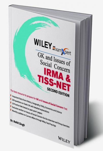Wiley's ExamXpert GK and Issues of Social Concern - IRMA & TISS-NET 2ed