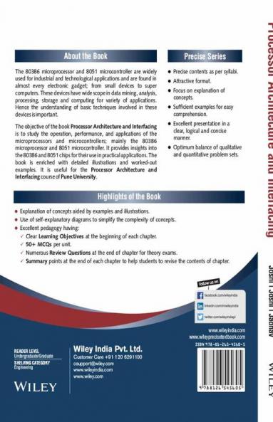 Processor Architecture and Interfacing