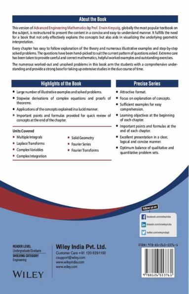 Kreyszig's Advanced Engineering Mathematics II