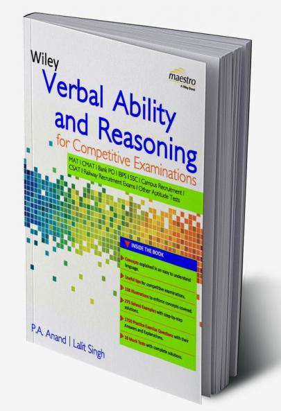 Wiley's Verbal Ability and Reasoning for Competitive Examinations