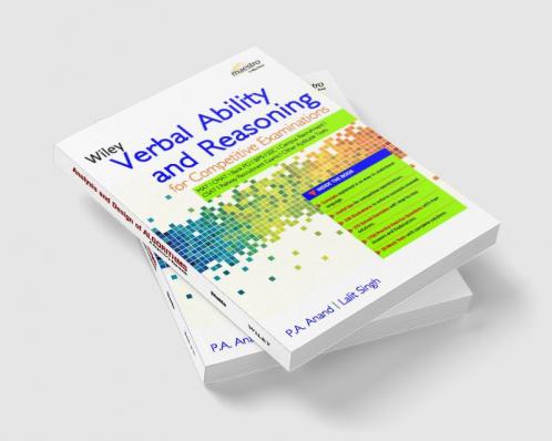 Wiley's Verbal Ability and Reasoning for Competitive Examinations