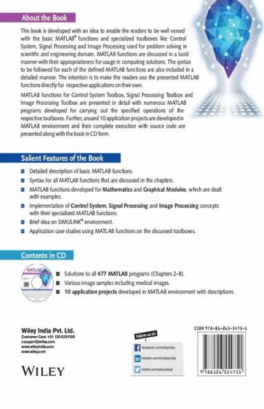 MATLAB with Control System Signal Processing and Image Processing Toolboxes