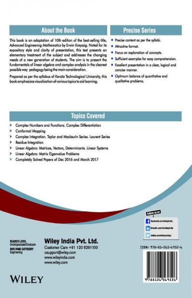 Kreyszig Advanced Engineering Mathematics For KTU 3rd Semester 2ed