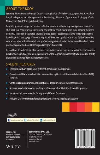 Learning Management through Cases