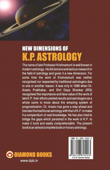 New Dimensions of K.P. Astrology