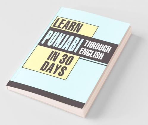 Learn Punjabi Through English In 30 Days