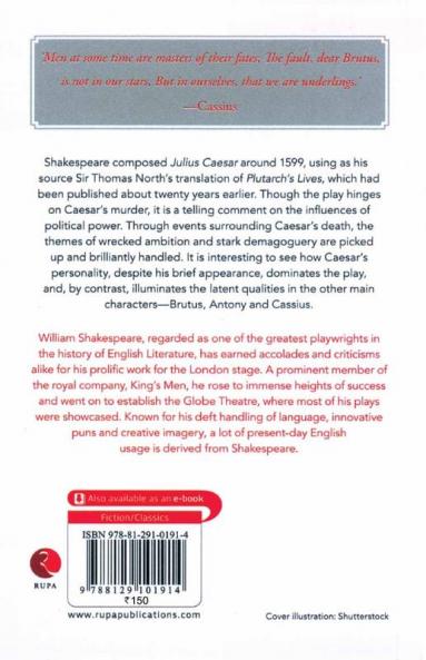 WILLIAM SHAKESPEARE : JULIUS CAESAR