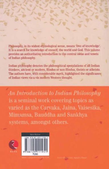 An Introduction To Indian Philosophy
