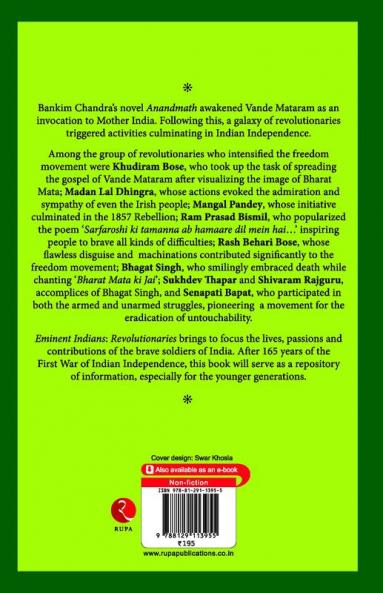 EMINENT INDIANS: REVOLUTIONARIES