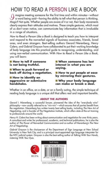 How To Read A Person Like A Book