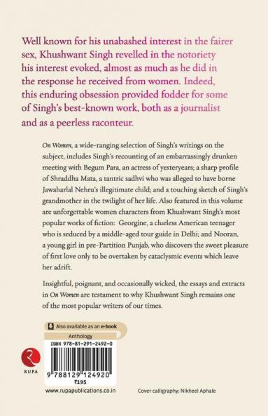 Khushwant Singh On Women