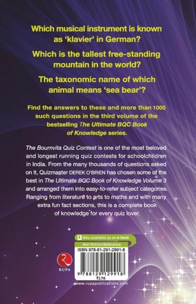 The Ultimate Bqc Book Of Knowledge (Volume 3)