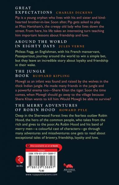 Junior Classic Book 5 (Great Expectations Around the World in Eighty Days The Jungle Book The Merry Adventures of Robin Hood)