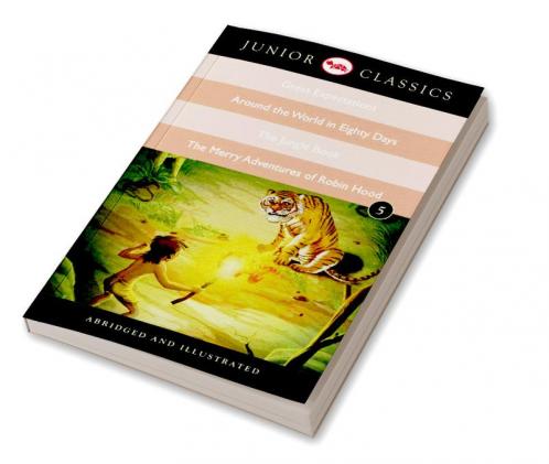 Junior Classic Book 5 (Great Expectations Around the World in Eighty Days The Jungle Book The Merry Adventures of Robin Hood)