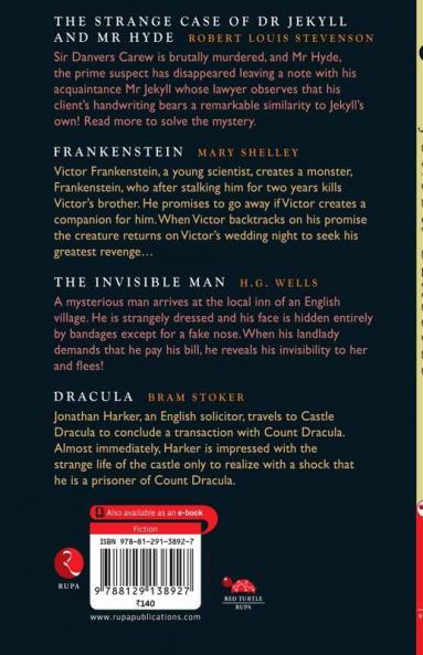 Junior Classic - Book 8 (The Strange Case of Dr Jekyll and Mr Hyde Frankenstein The Invisible Man Dracula) (Junior Classics)