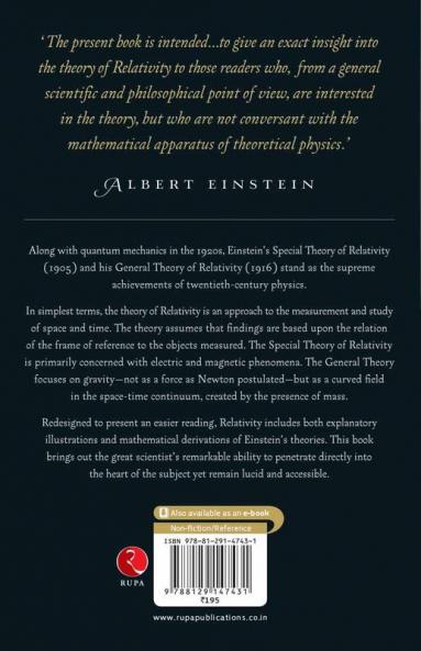 Relativity: The Special and the General Theory