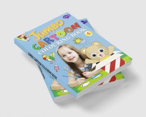 Jumbo Cartoon Colouring Book–1