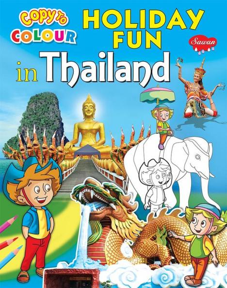 Copy to Colour Holiday Fun in Thailand
