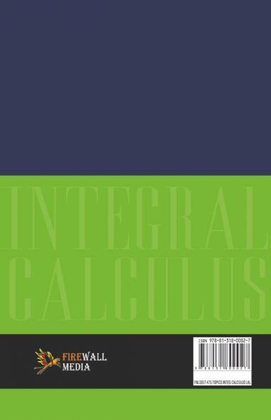 Topics in Integral Caluculus