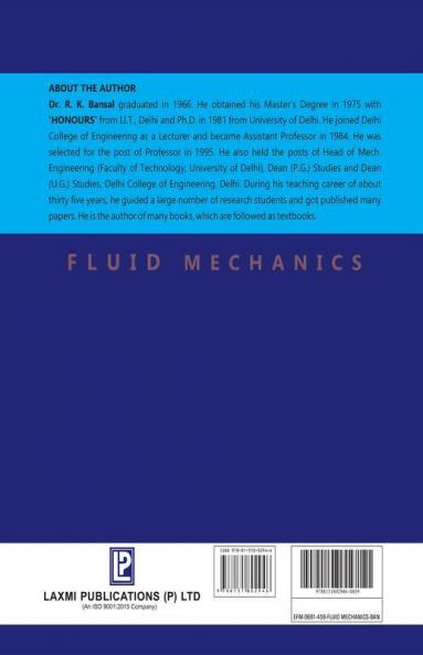 A Textbook of Fluid Mechanics