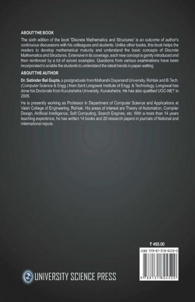Discrete Mathematics and Structures