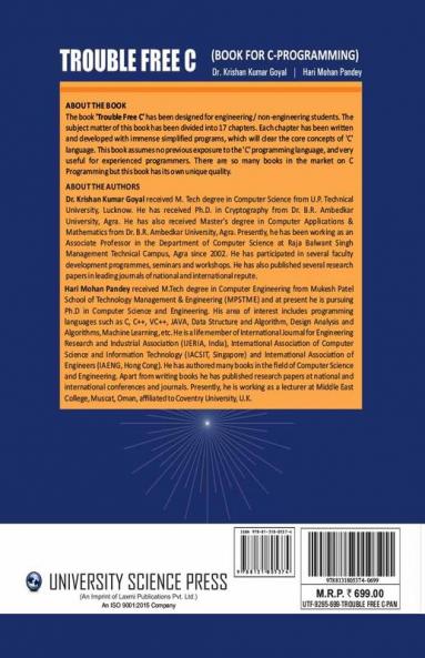 Trouble Free C (Book for C Programming)
