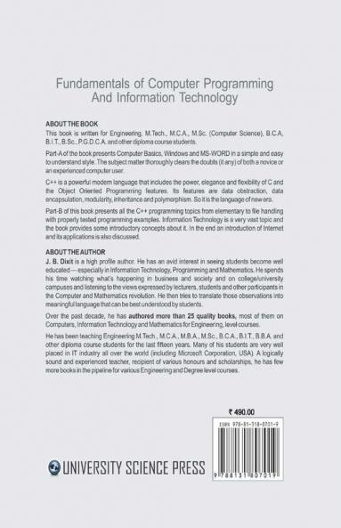 Fundamentals of Computer Programming and IT