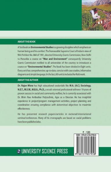 A Textbook on Environmental Studies