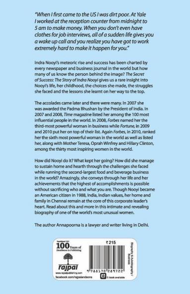 Indra Nooyi - A Biography