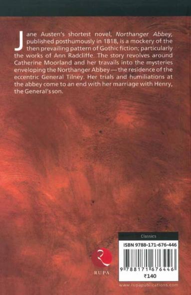 NORTHANGER ABBEY