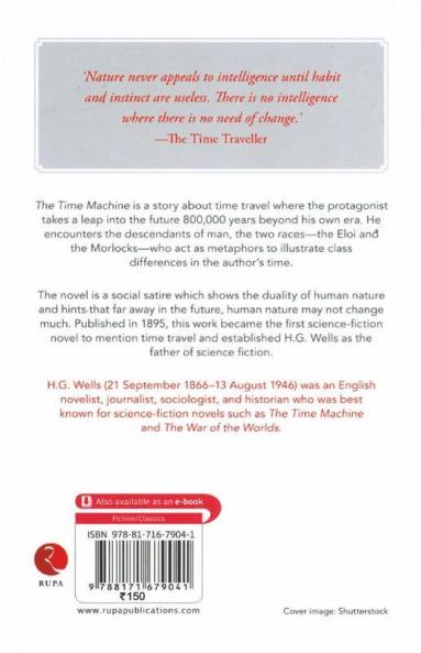 H G Wells : The Time Machine