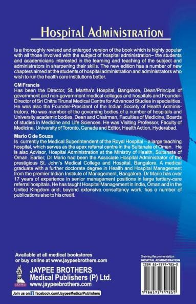 Hospital Administration 3rd edn