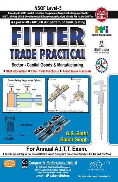Fitter Trade Practical (NSQF Level - 5 Syll.) (1st And 2nd Yr.)