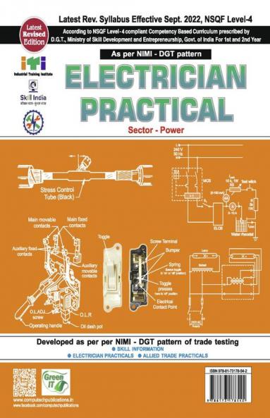 Electrician Practical (Nsqf - 5 Syll.) 1st & 2nd Yr.