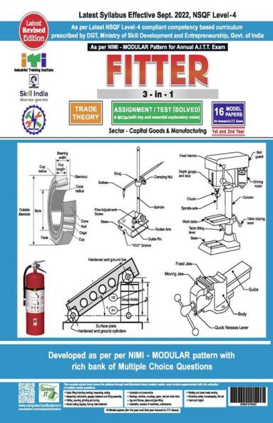 Fitter 3-In-1 Th./Asst./Model (Nsqf-5 Annual Syll. 1 & 2 Yr.)(16 Model Papers)