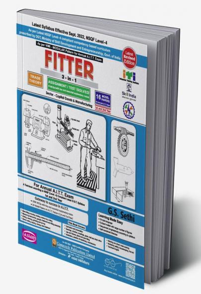 Fitter 3-In-1 Th./Asst./Model (Nsqf-5 Annual Syll. 1 & 2 Yr.)(16 Model Papers)