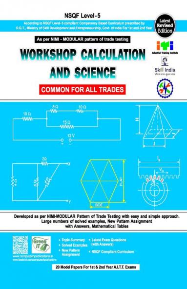Workshop Cal. & Sc. (Common For All Tr.) (Nsqf - 5 Modular)