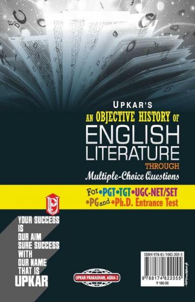An Objective History of English Literature Through Multiple-Choice Questions (for UGC-NET/SLETTGT & PGT)
