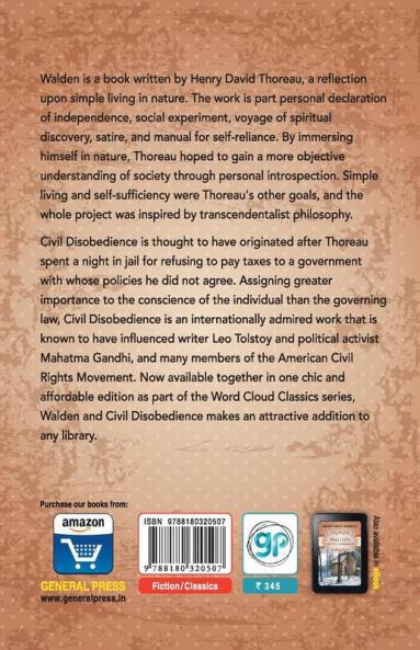 Walden and Civil Disobedience