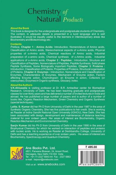 Chemistry Of Natural Products