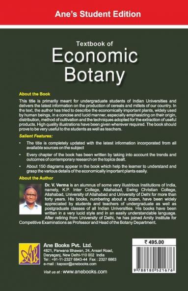 Textbook of Economic Botany