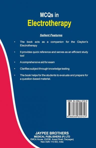MCQs in Electrotherapy