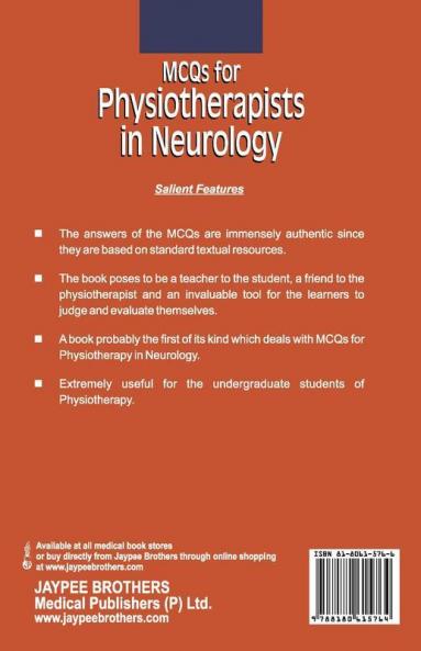 Mcqs For Physiotherapists In Neurology