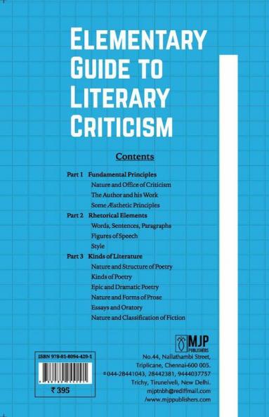 Elementary Guide to Literary Criticism