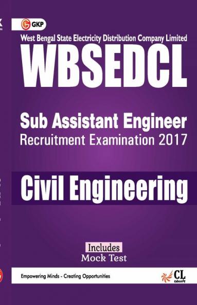 WBSEDCLWest Bengal State Electricity Distribution Company Limited Civil Engineering (Sub Assistant Engineer)
