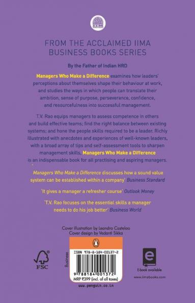 IIMA: Managers Who Make A Difference Sharpening Your Management Skills