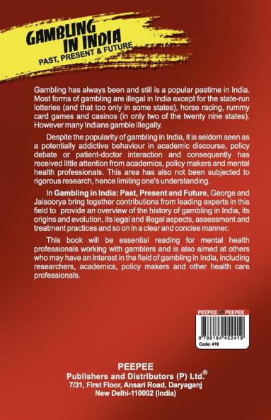 Gambling in India: Past Present and Future