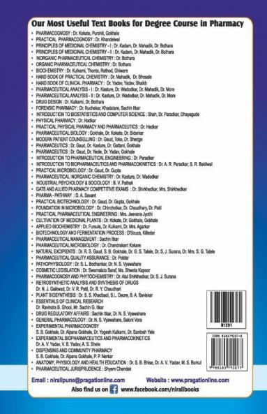 Pharmaceutical Analysis Volume-I