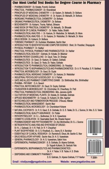 Pharmaceutical Analysis Volume-Ii